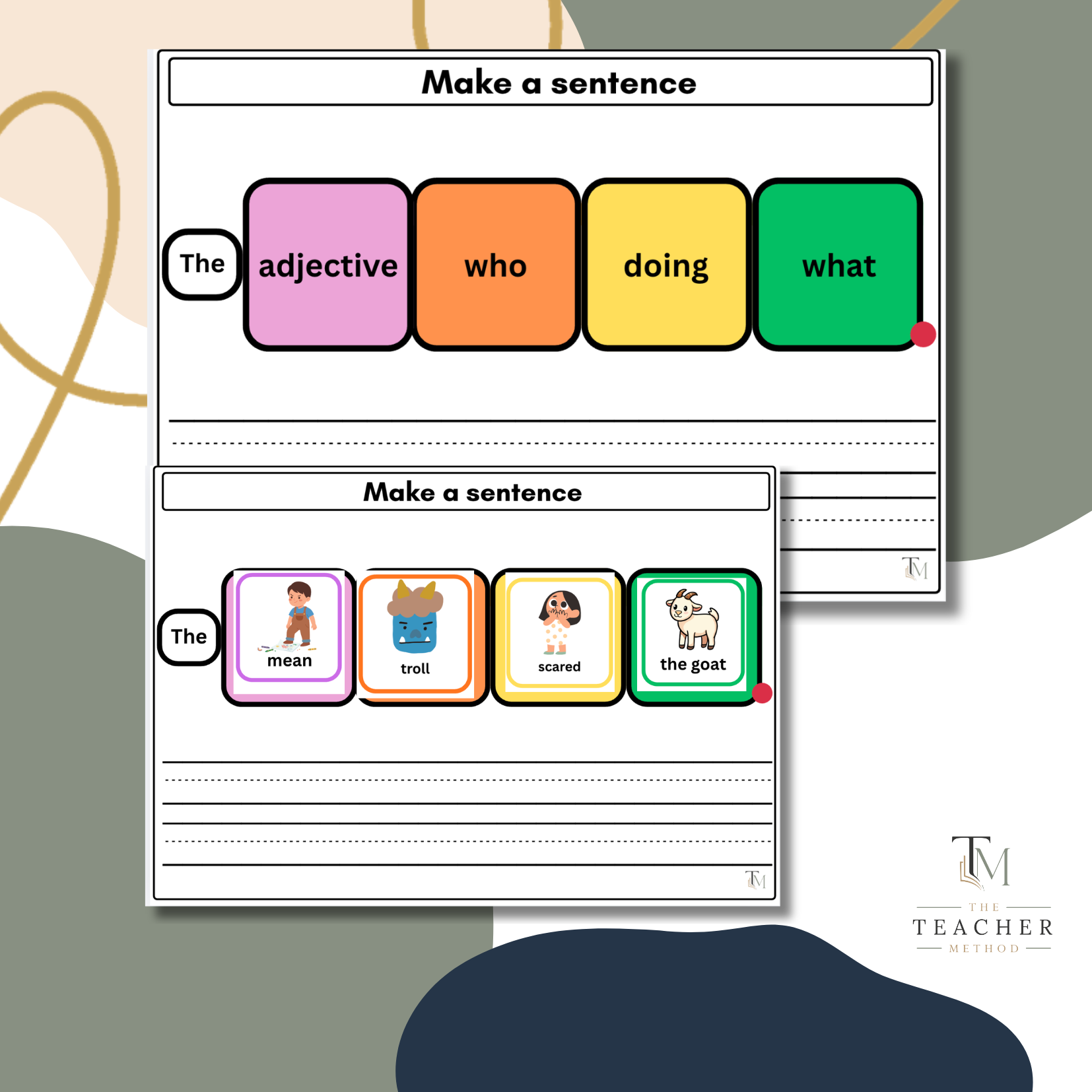 Billy Goats Gruff | Colourful Semantics