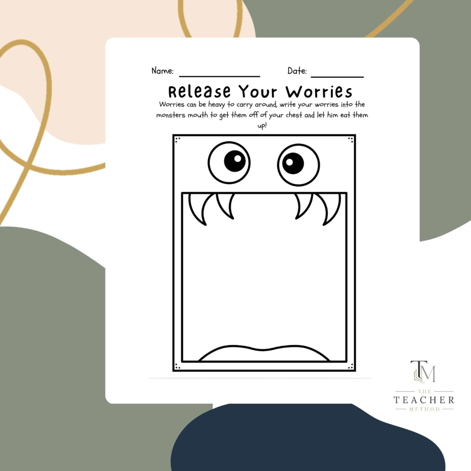Worry Worksheets