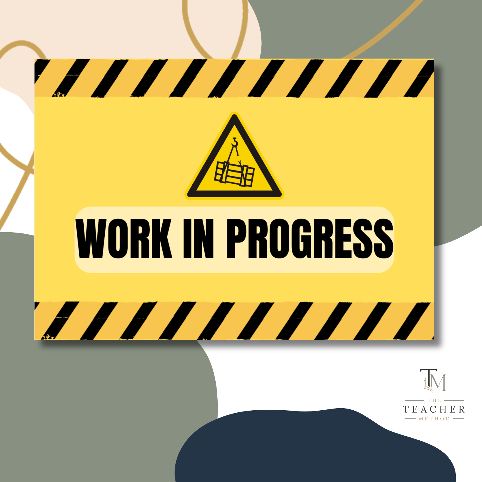 Work In Progress Sign