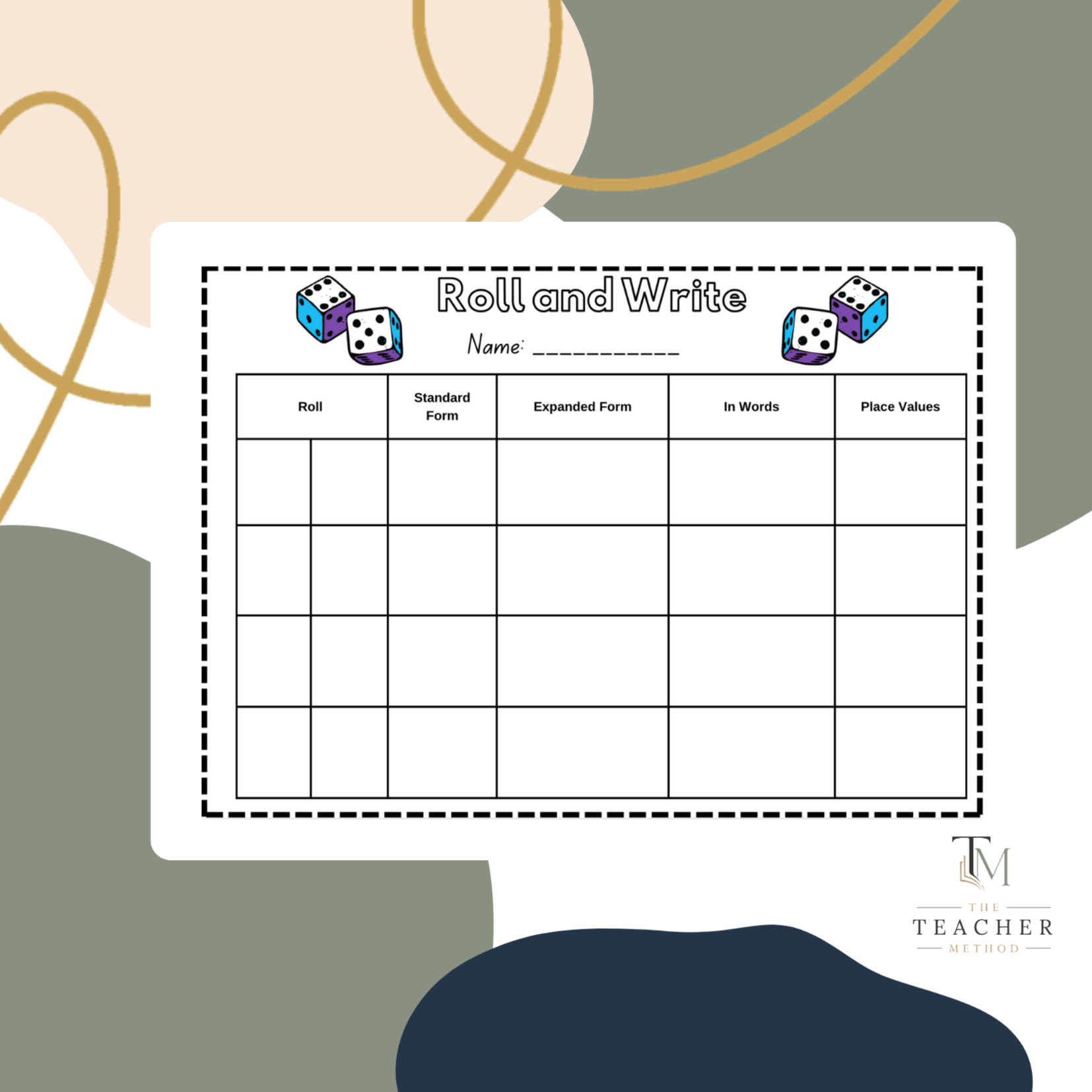Roll and Write (tens and ones)
