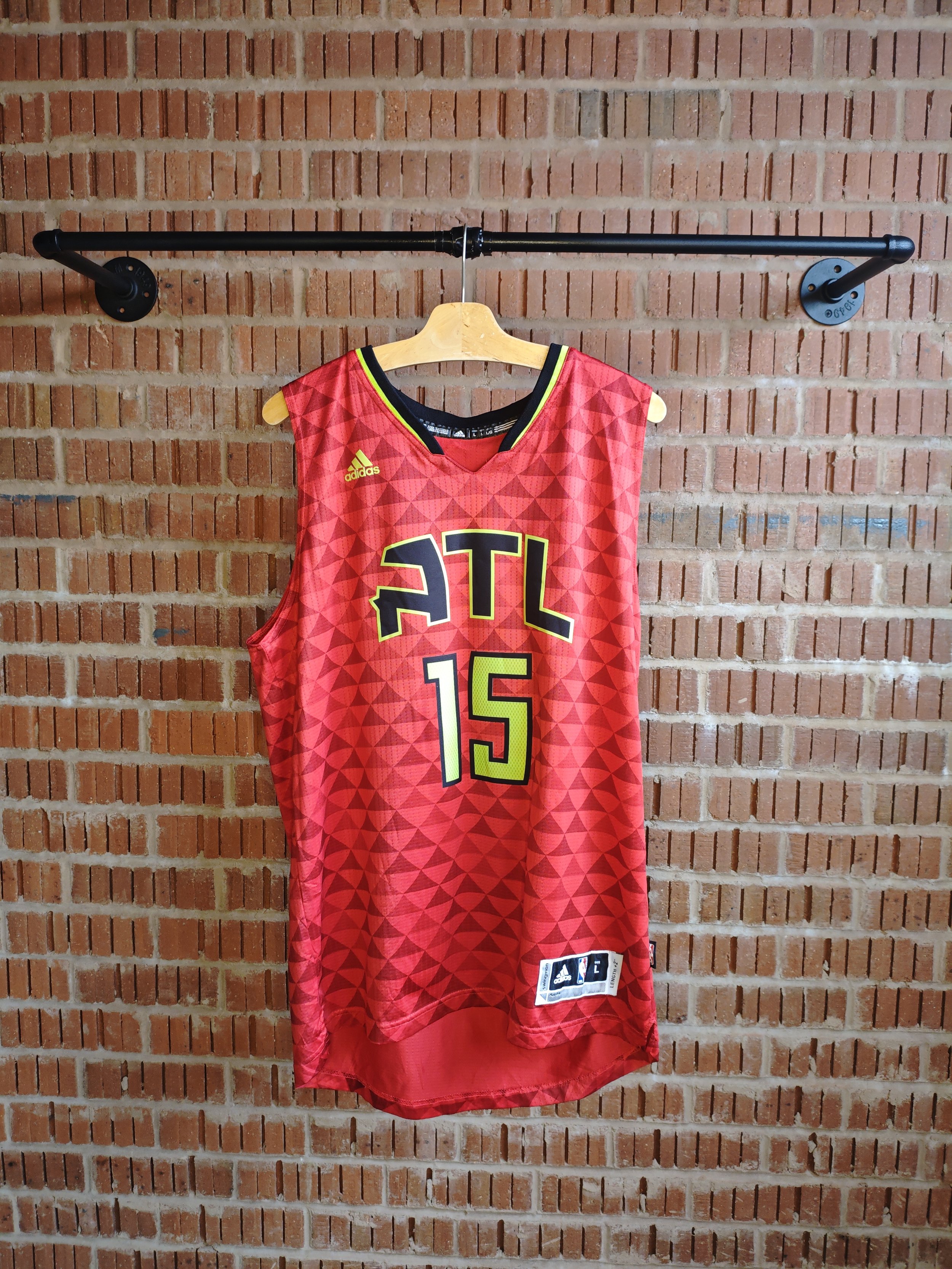 2015 Atlanta Hawks - Al Horford 15 swingman jersey (L) (Very good)