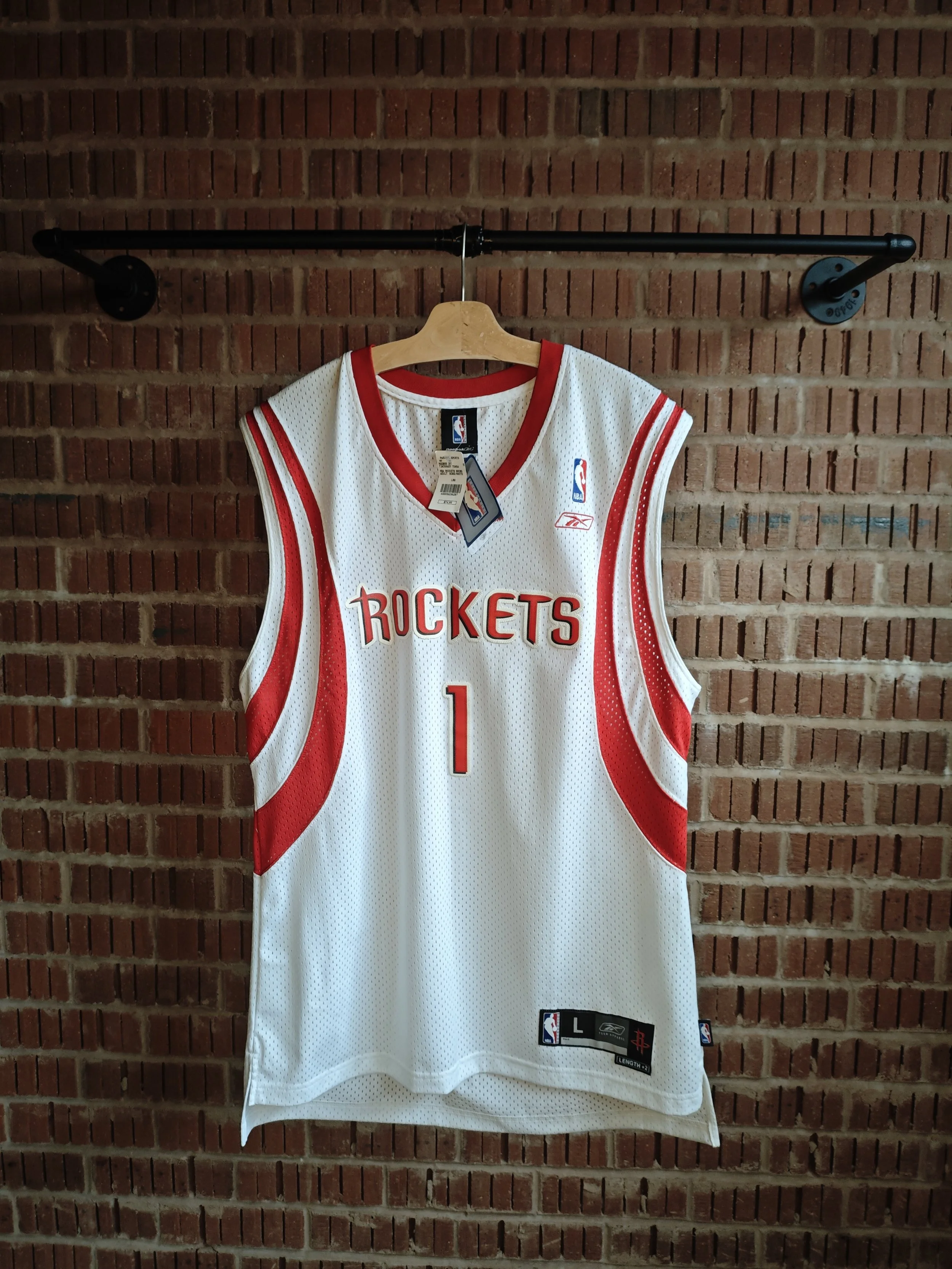 2004 Huston Rockets - Tracy McGrady 1 Swingman Jersey (L) (Excellent) (NWT)