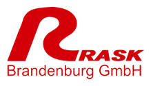 RASK Brandenburg GmbH logo in red and black.