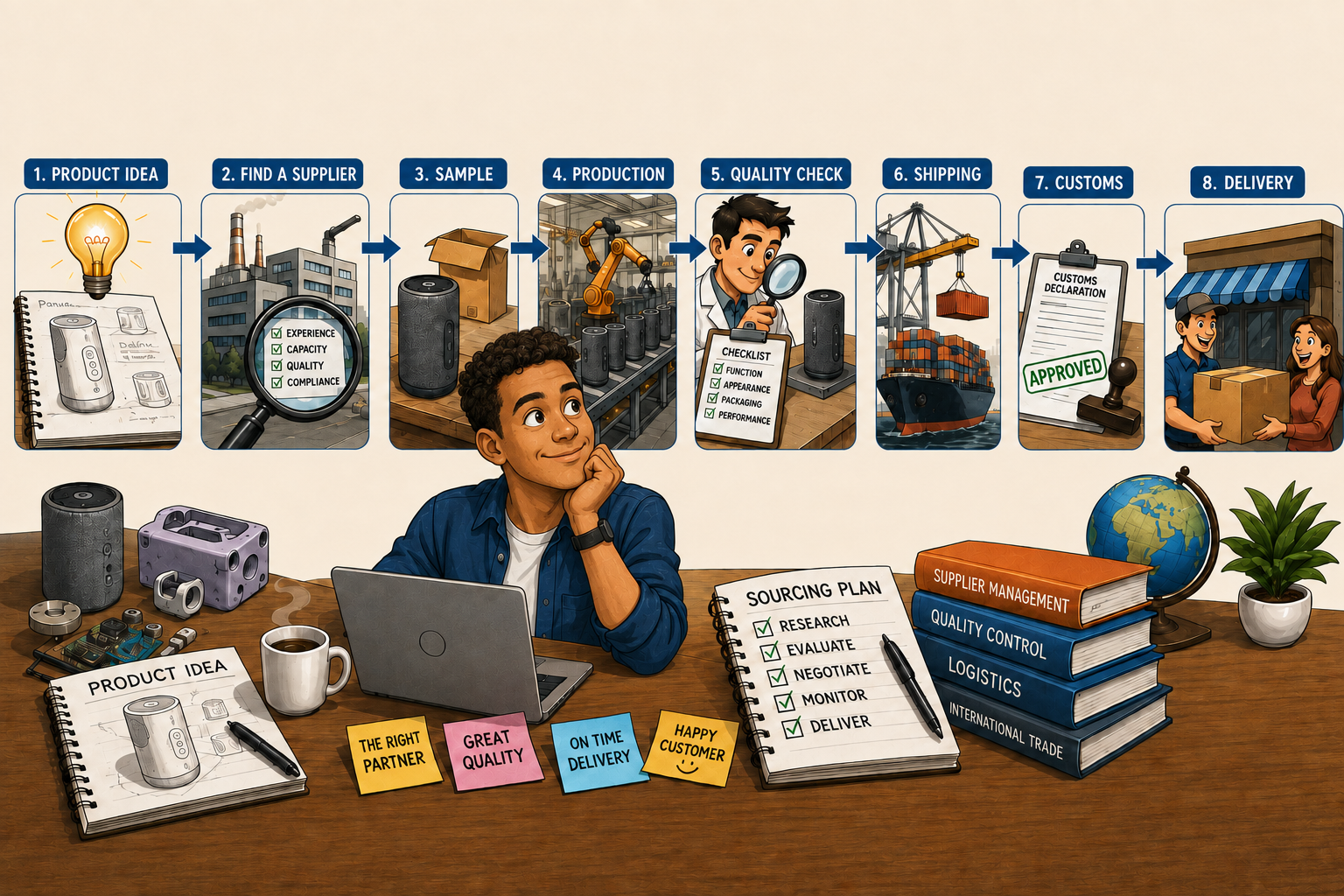 From Product Idea to Delivery: How it Works