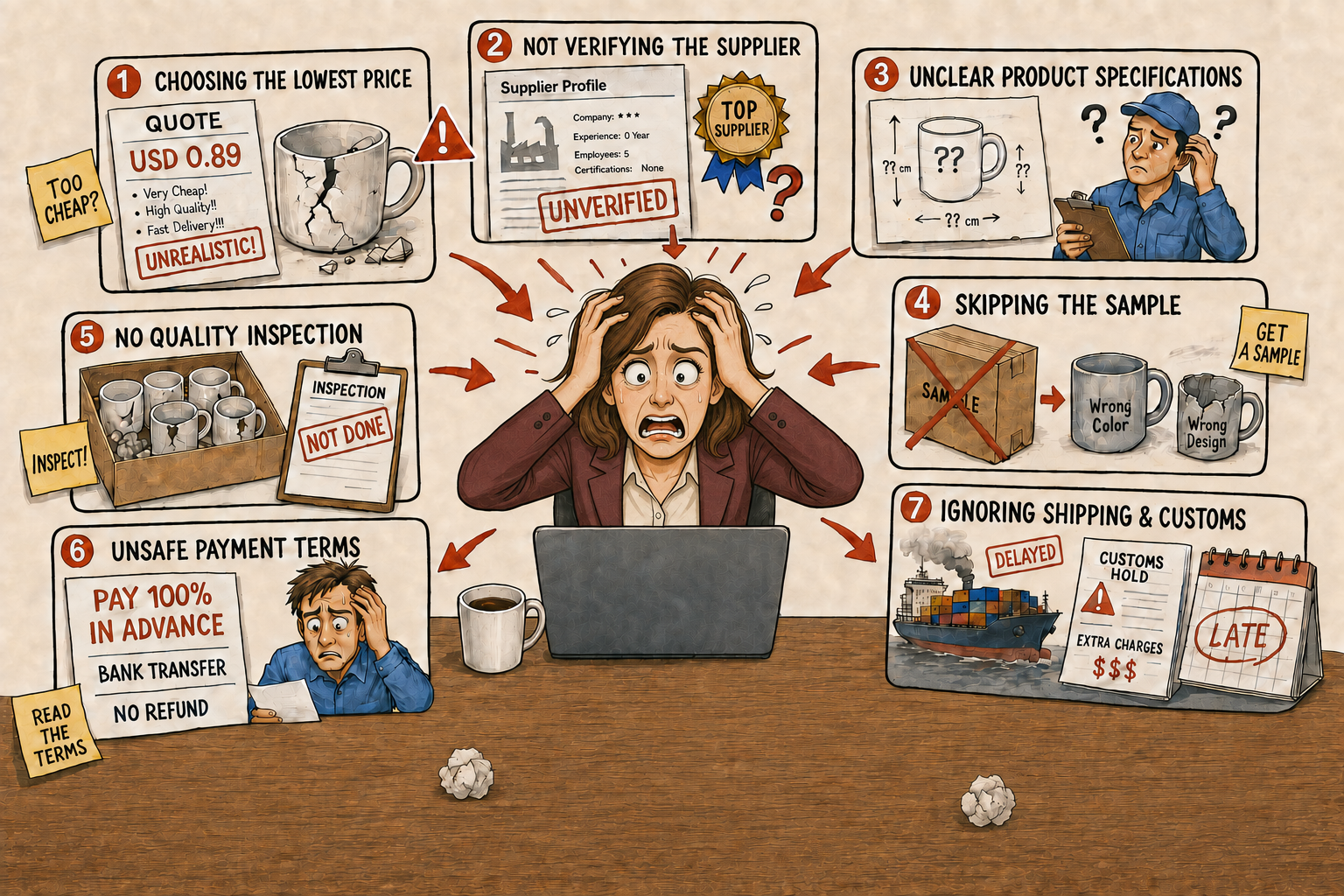 Common Mistakes Businesses Make When Sourcing