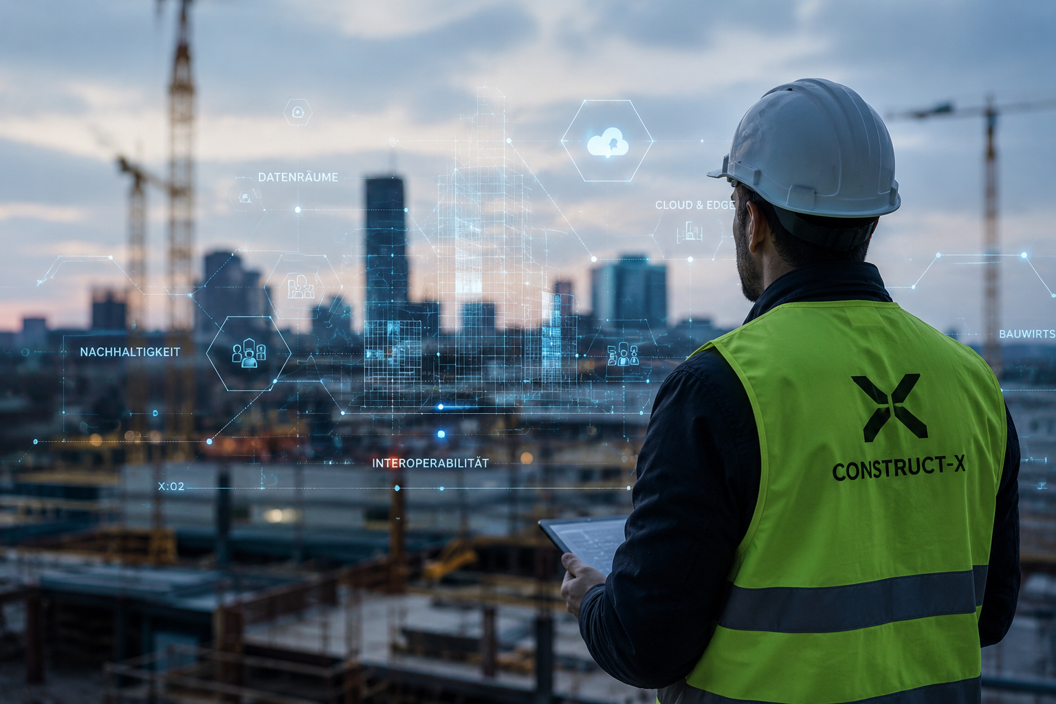 Construct-X – Digitale Plattform für vernetzte Bauwirtschaft