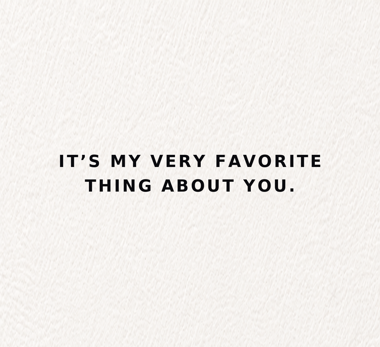 'You're a Terrible Influence.' is a card for anyone who brings out the best kind of worst in you.
