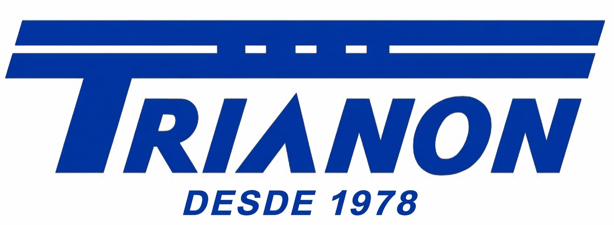 Logotipo azul da Trianon Brasília, desde 1978