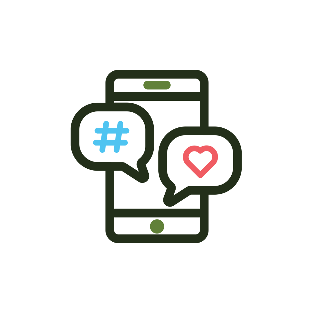  Social media campaigns 
We help clients to unlock the power of social media. We help you create authoritative posts and build your networks using a range of strategies including organic growth, ‘paid-for’ budgets and targeting influencers. We work a