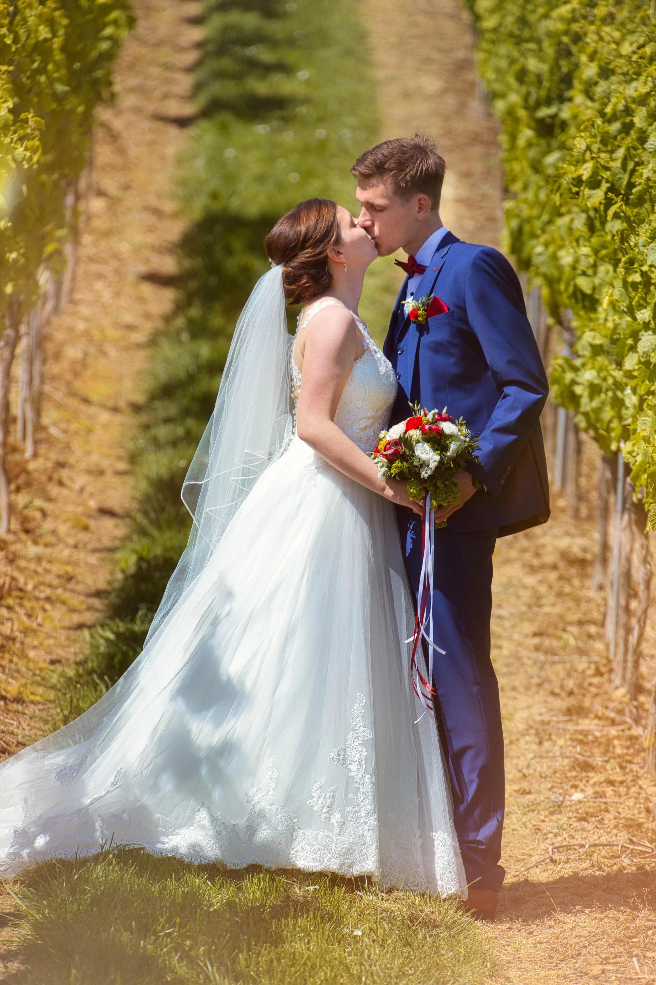 Hochzeitfotos Weinberge