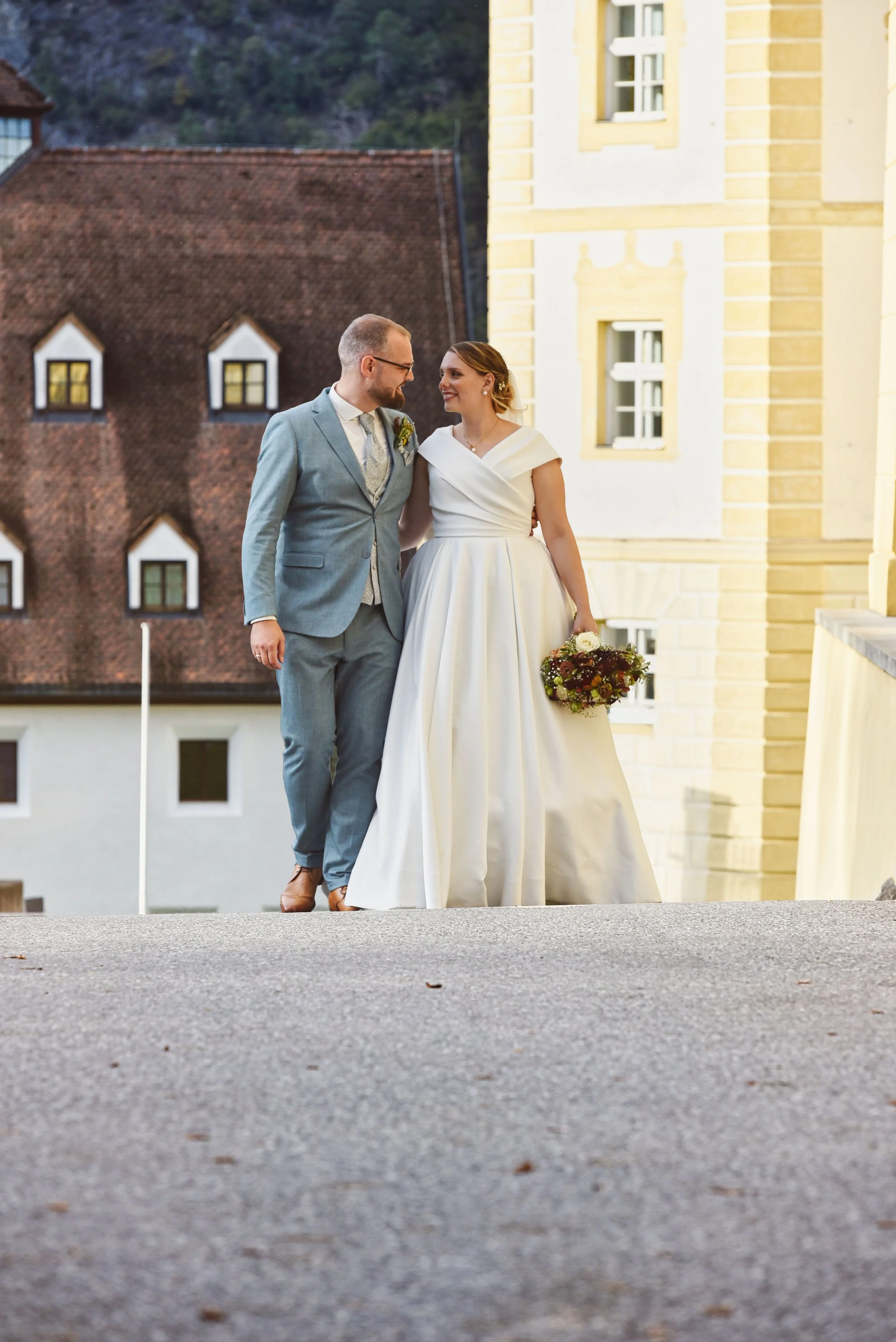 Hochzeitfotos Brautpaar Shooting Salzburger Land