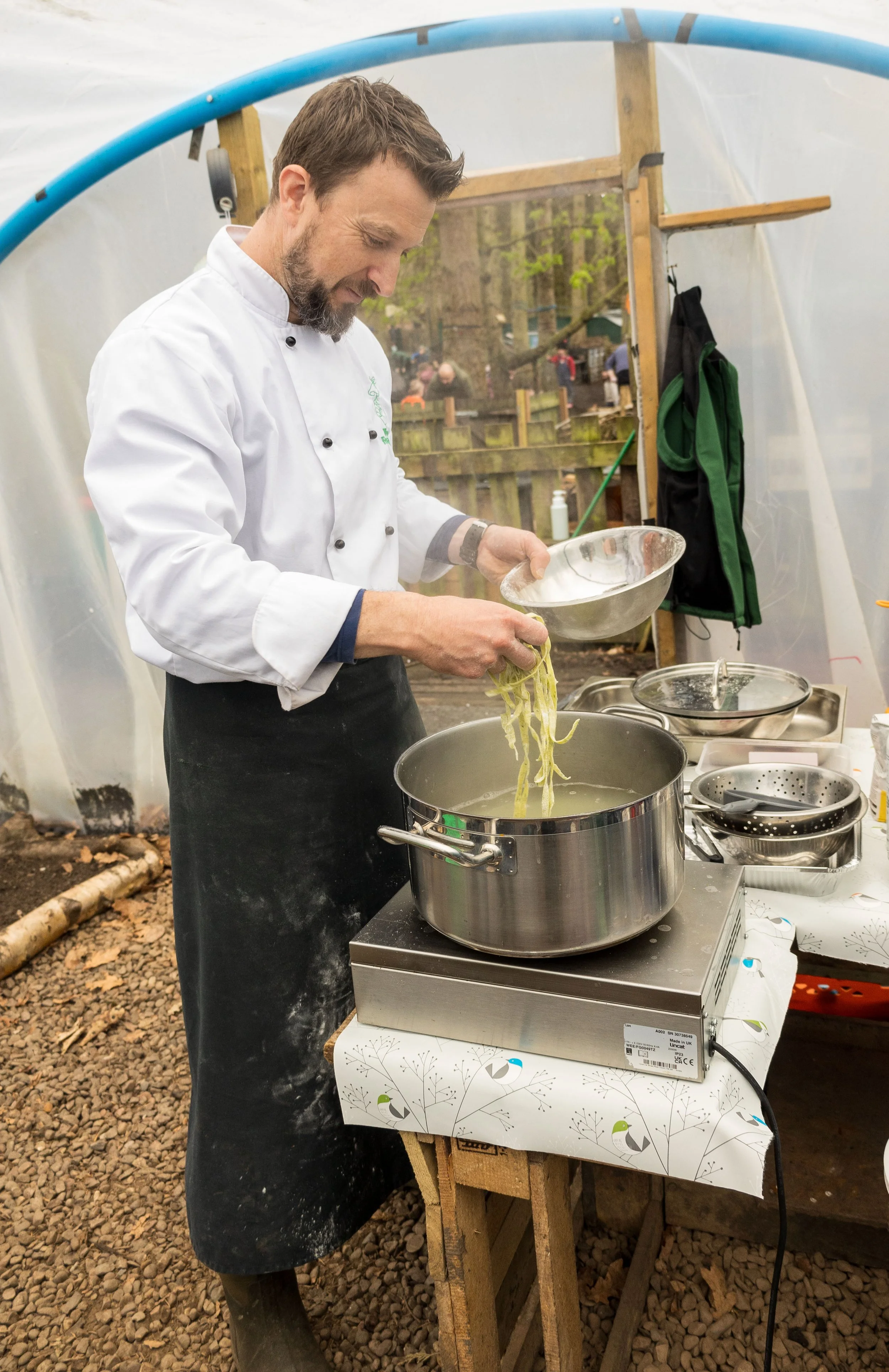 Seasonal Cooking with Children: Fresh Pasta Tuesday 27th October 12.30pm to 3pm Little Bugs Abercorn
