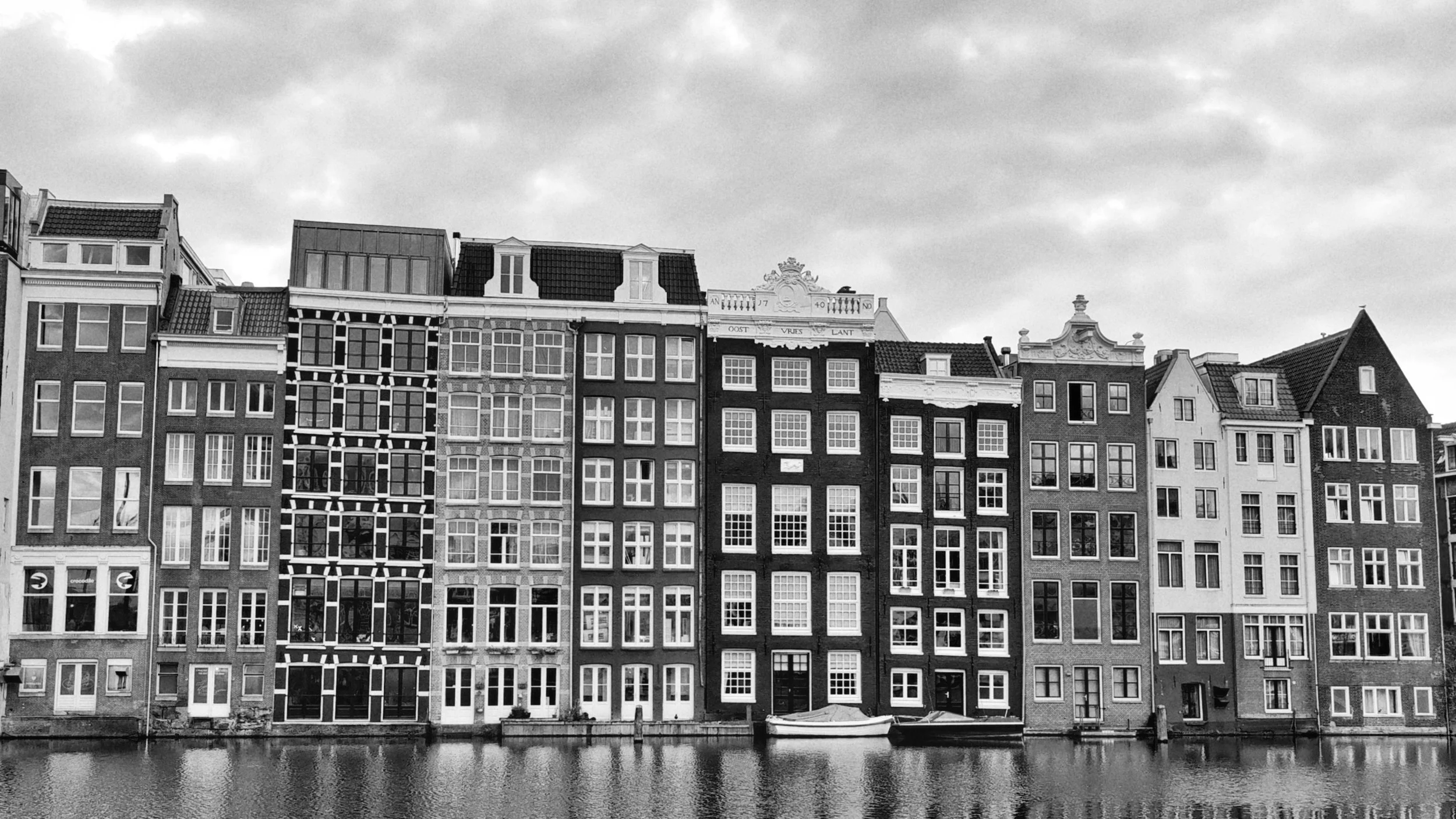 Amsterdam canal houses