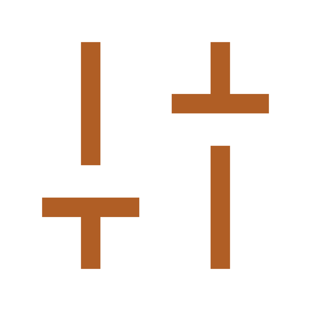 Sliders icon representing control services