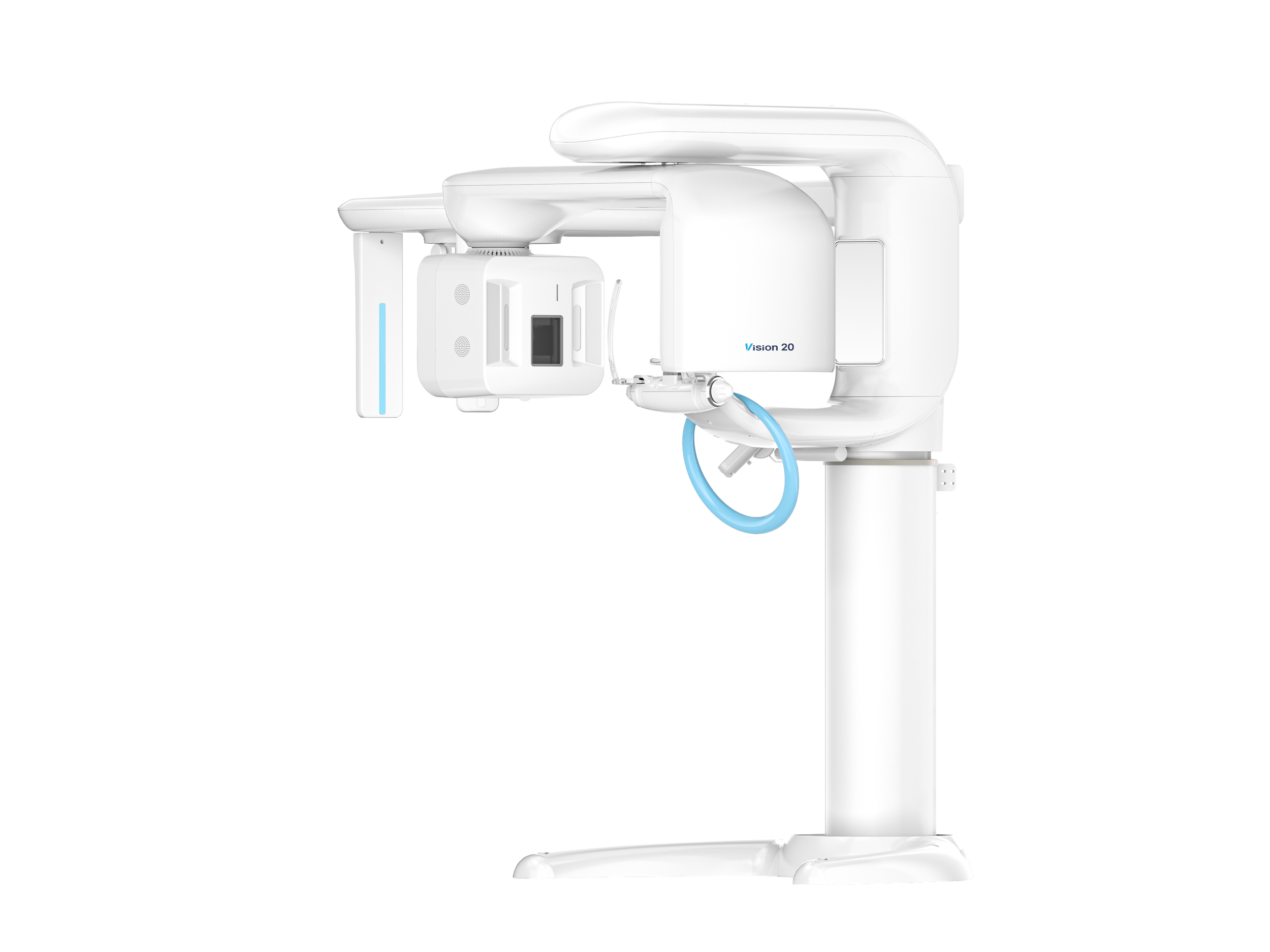 Medical imaging machine, specifically a large, white, modern scanner used for radiology diagnostics.