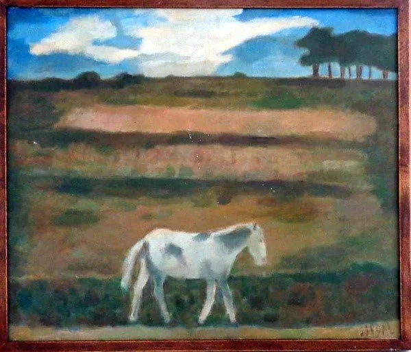 Simon Segall - Cavalo da Paisagem - Escola de Paris