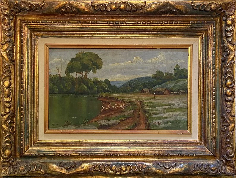 Campos Ayres - Paisagem com rio