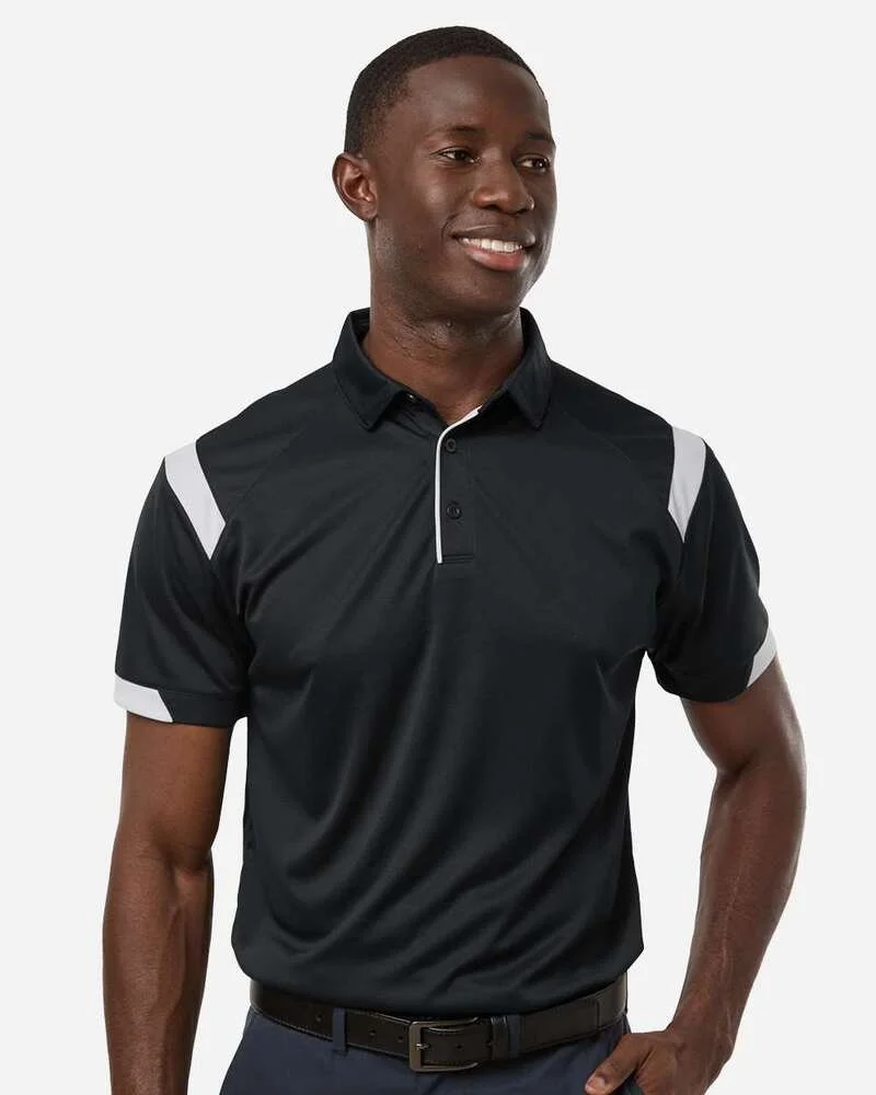 28734-badger-sport-bs3350-men-s-on-the-rise-polo-front-black-white.jpg