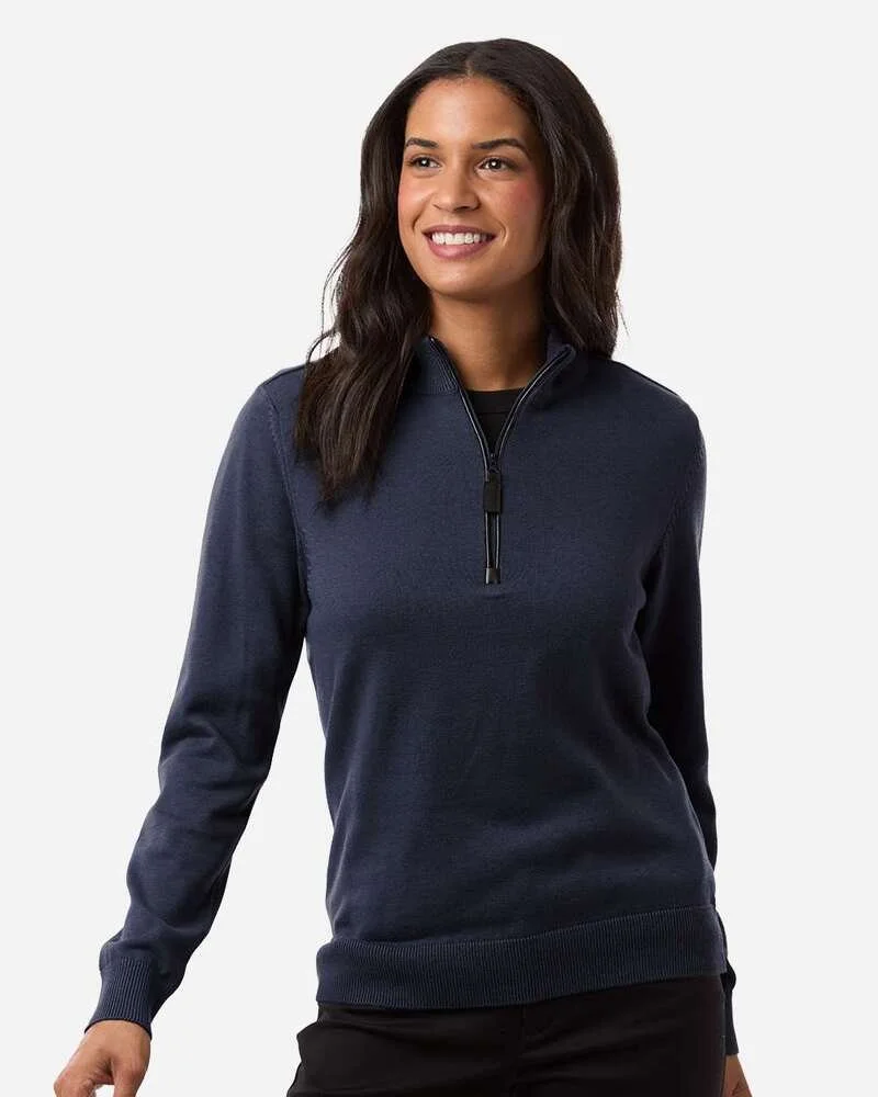 26375-devon-jones-dg446w-women-s-new-classics-quarter-zip-sweater-front-navy.jpg