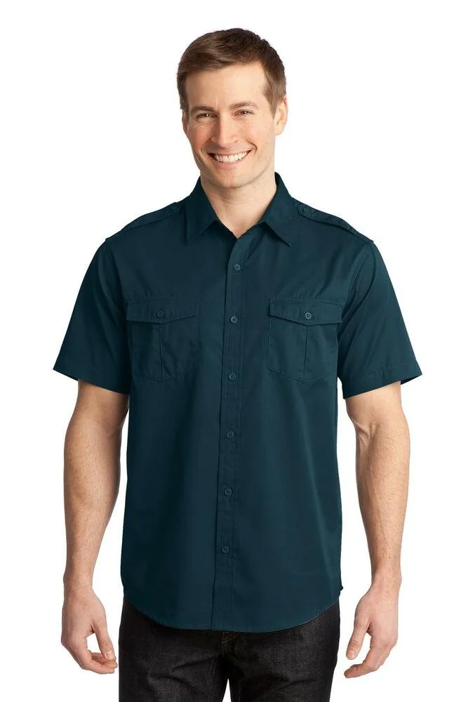 10595-port-authority-s648-stain-release-short-sleeve-twill-shirt-front-ultra-blue.jpg