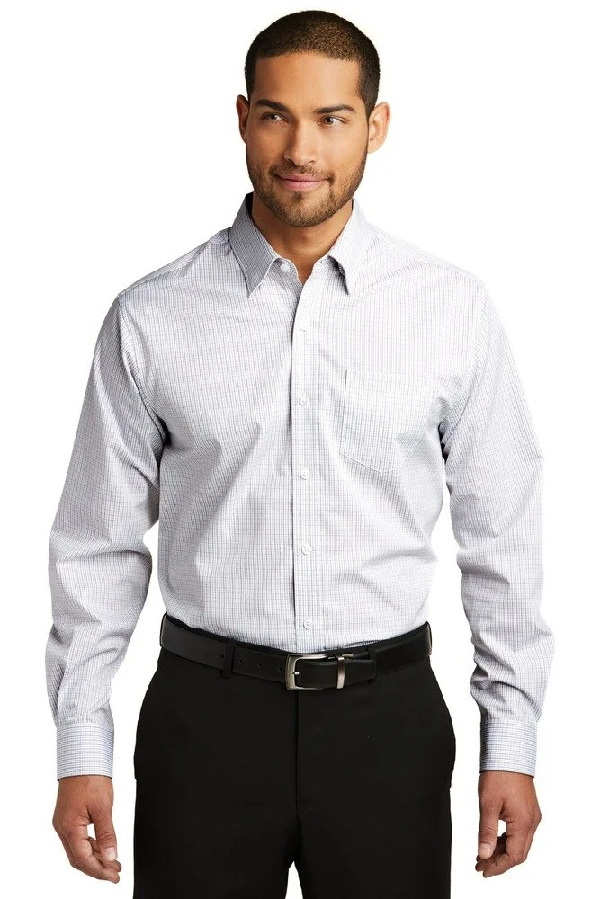 10821-port-authority-w643-micro-tattersall-easy-care-shirt-front-white-dark-gray.jpg