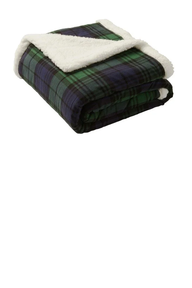 11762-port-authority-bp43-flannel-sherpa-blanket-front-black-watch.jpg