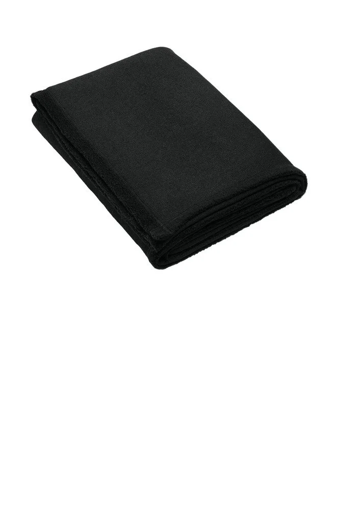 22777-port-authority-bp46-arc-sweater-fleece-blanket-front-deep-black.jpg