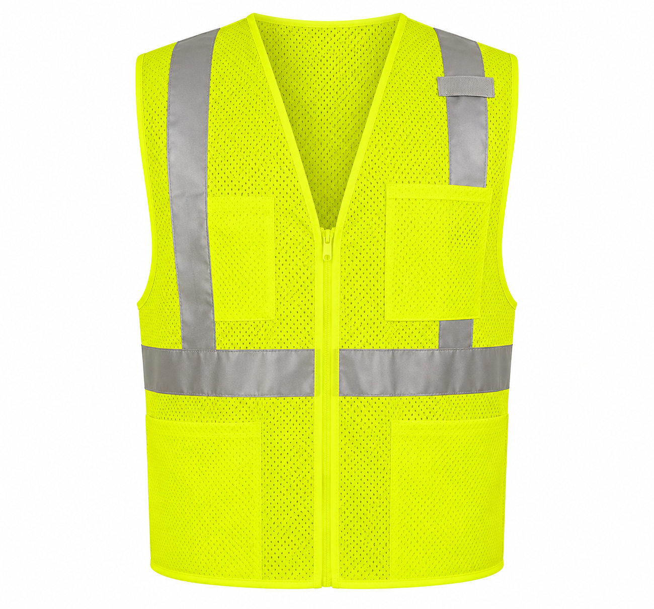 CornerStone ANSI 107 Class 2 Mesh Zippered Vest