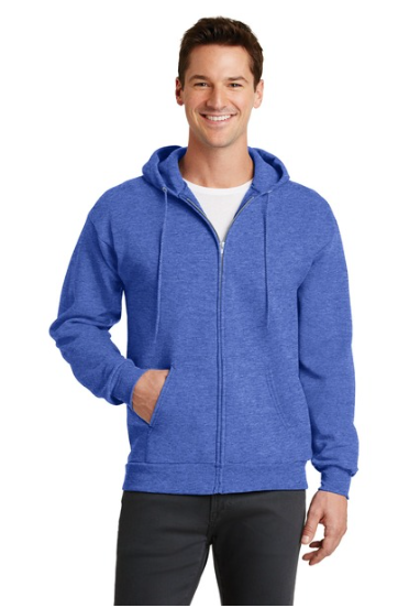 Port & Company Core Fleece Full-Zip Hooded Sweatshirt