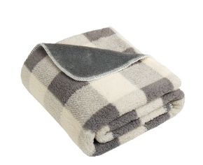 Double-Sided Sherpa Plush Blanket