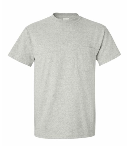 Gildan Adult 50/50 Pocket T-Shirt