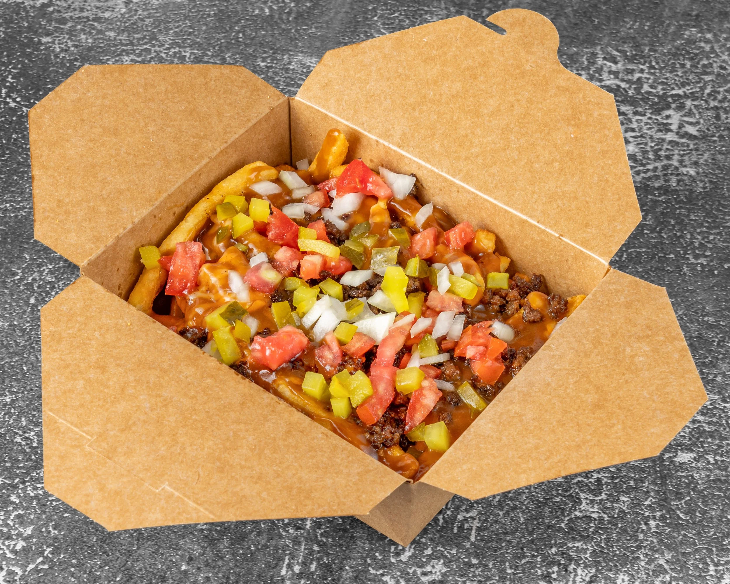 Cheeseburger Poutine