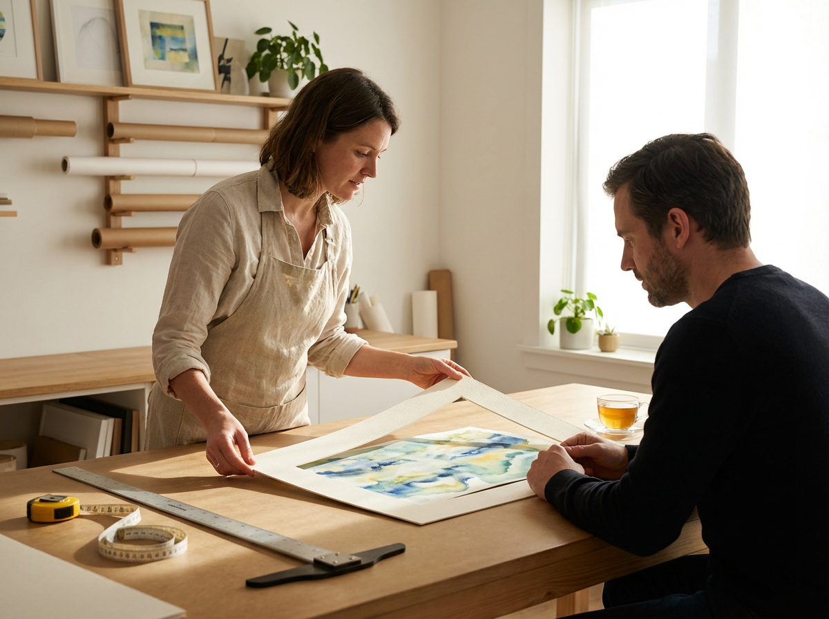 Custom Art Framing