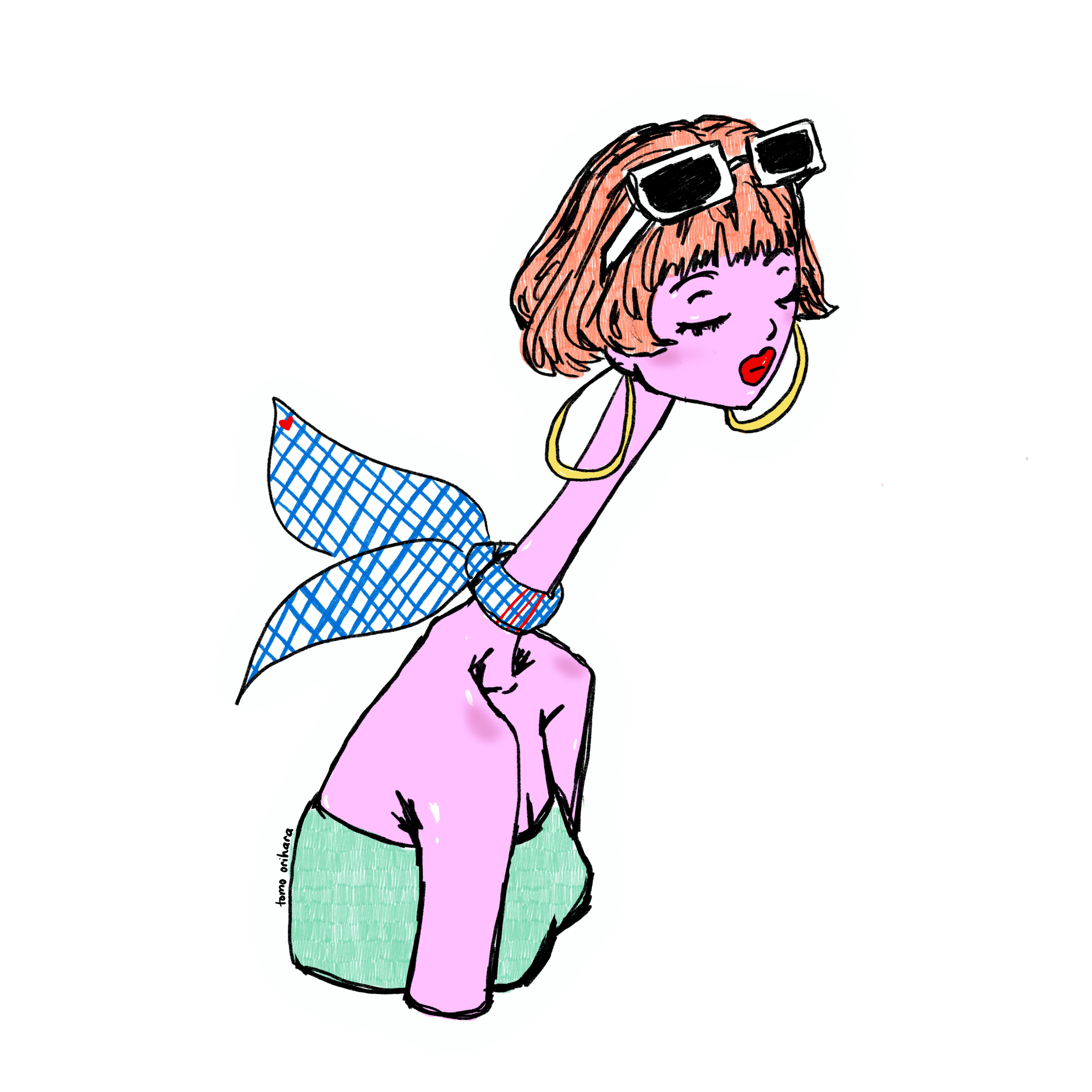 retro sticker