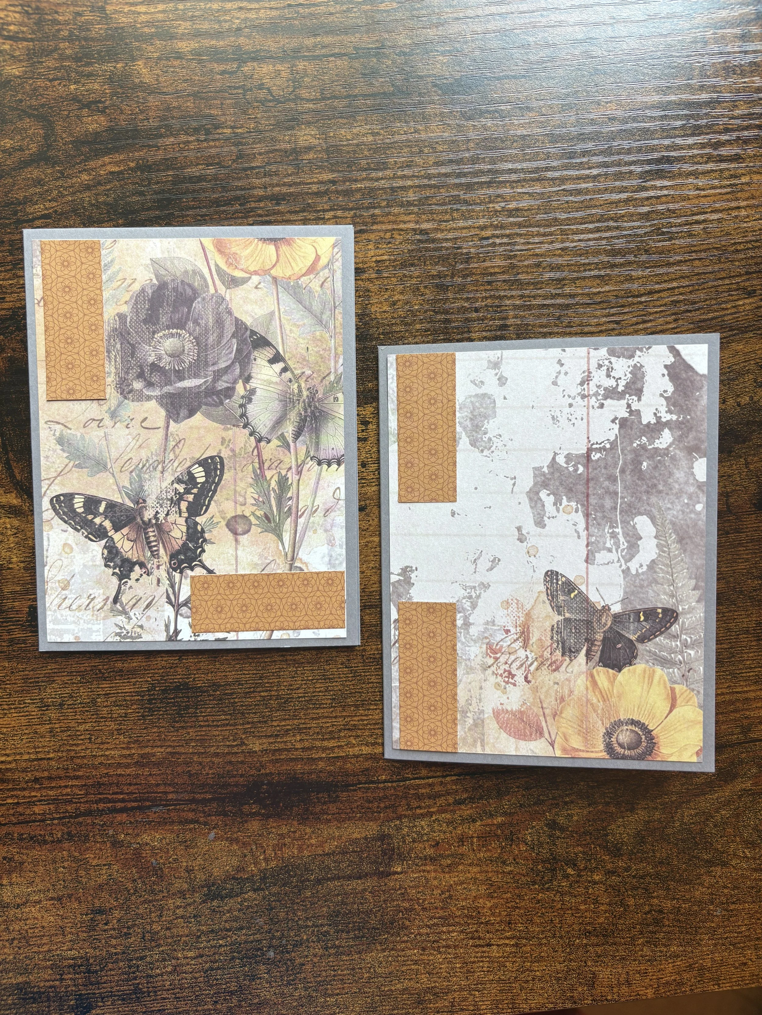 Serene Butterflies Card Set