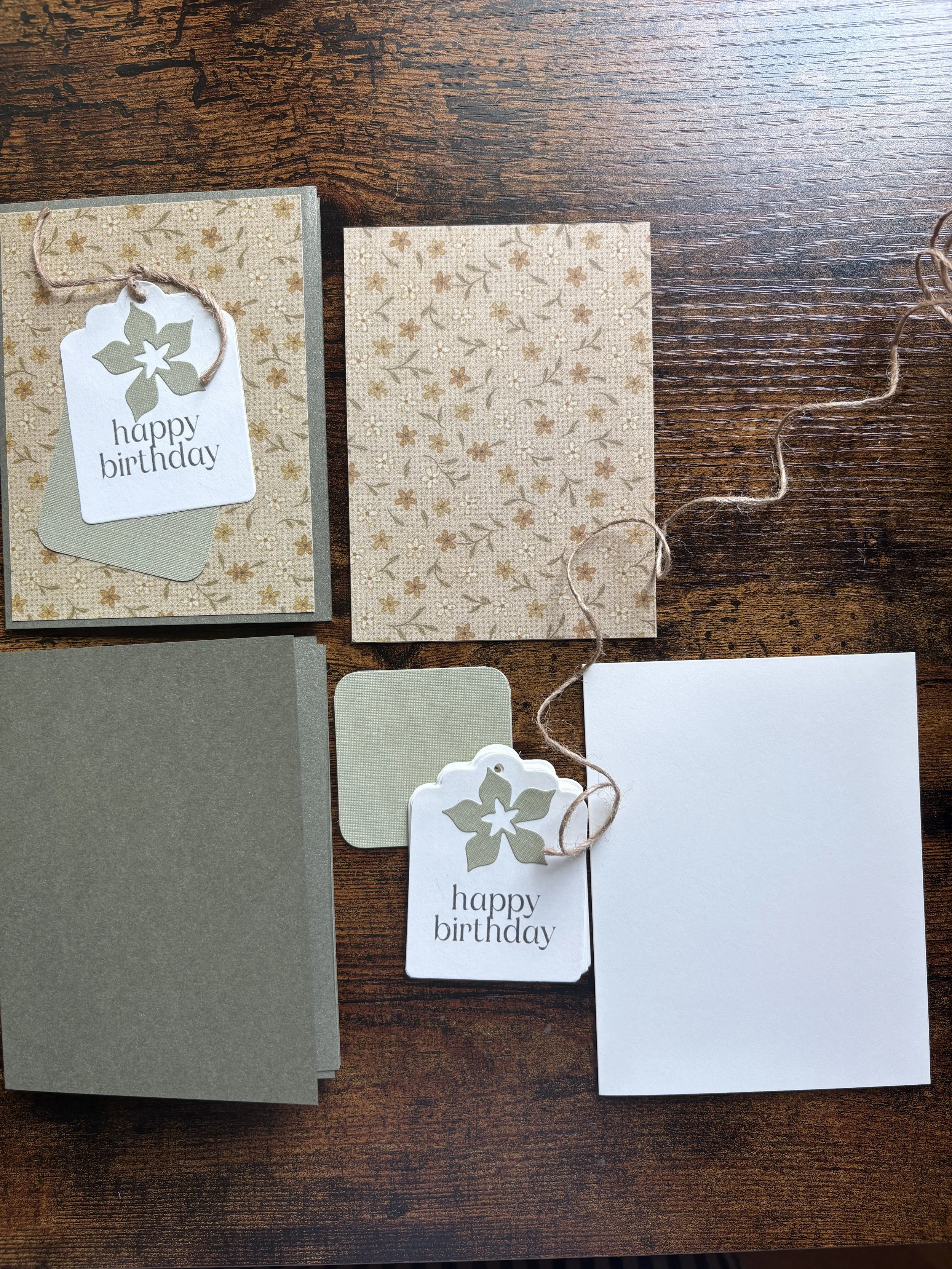 DIY Birthday Card Kit