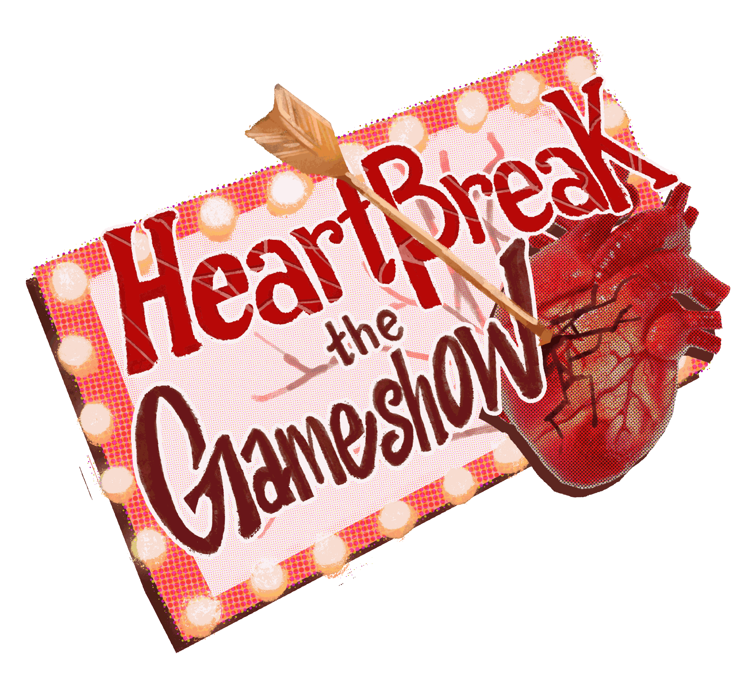 Heartbreak: The Gameshow logo Animated 