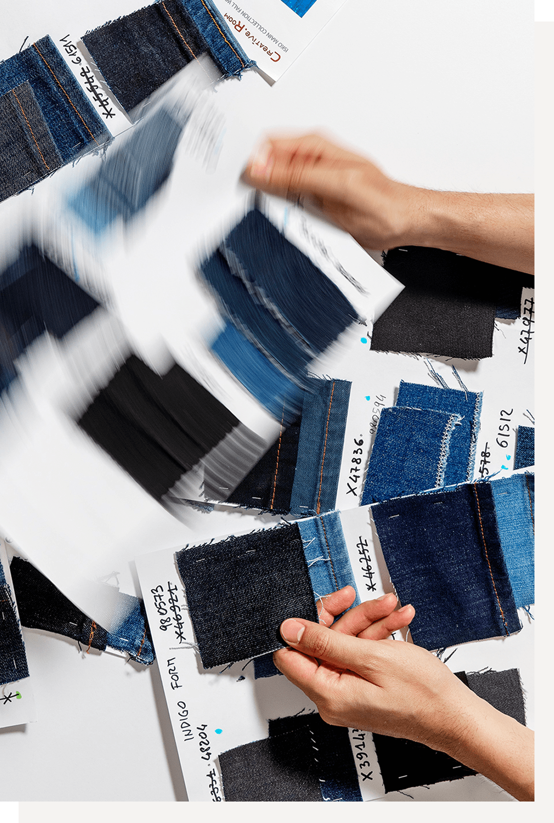ISKO Jeans denim samples