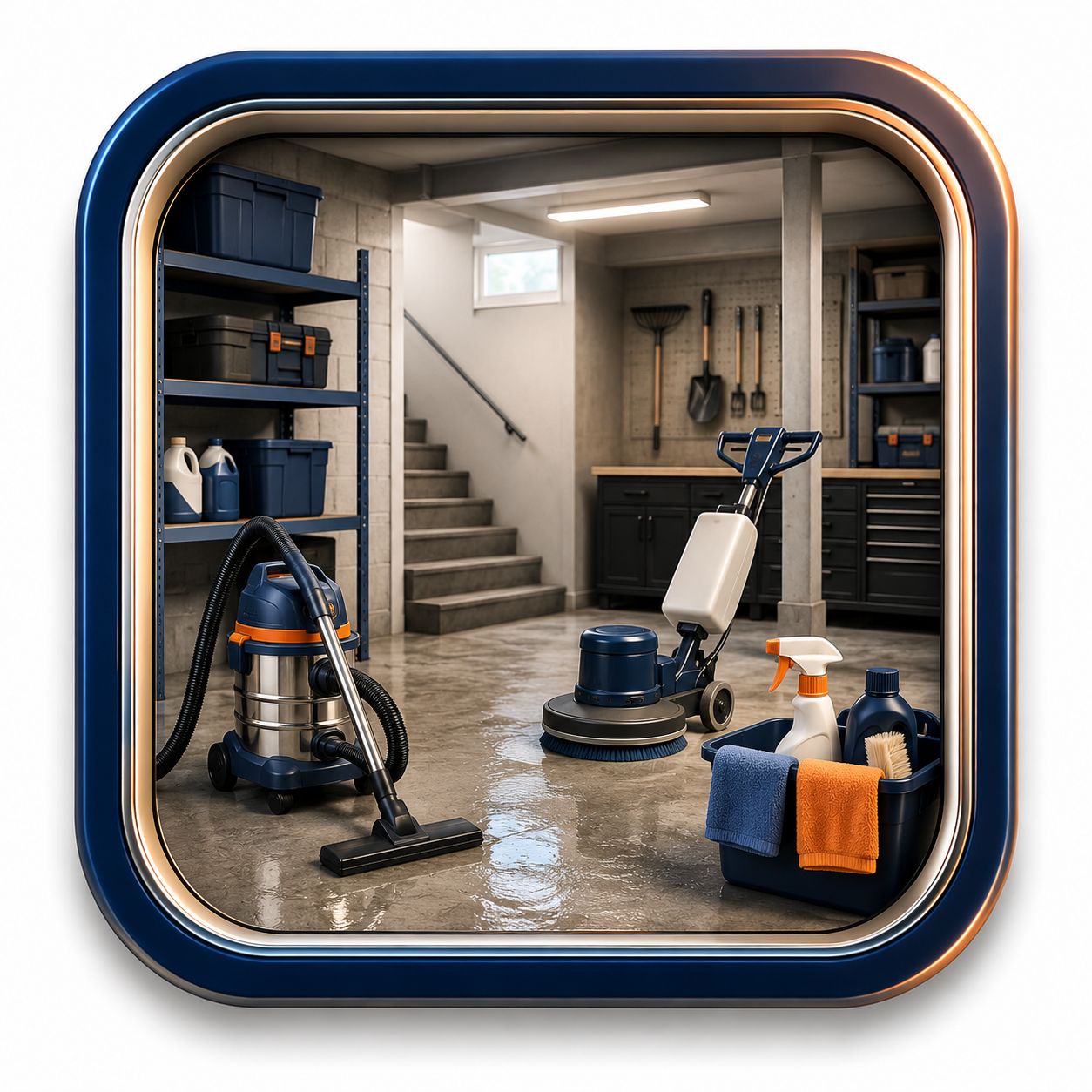 Garage & Basement Deep Cleaning
