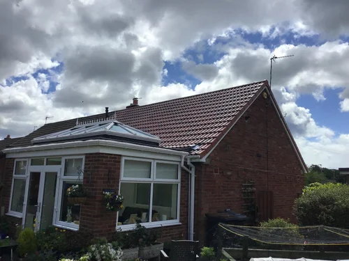 Chimney stack repointed and roof repair carried out in Jesmond, Newcastle