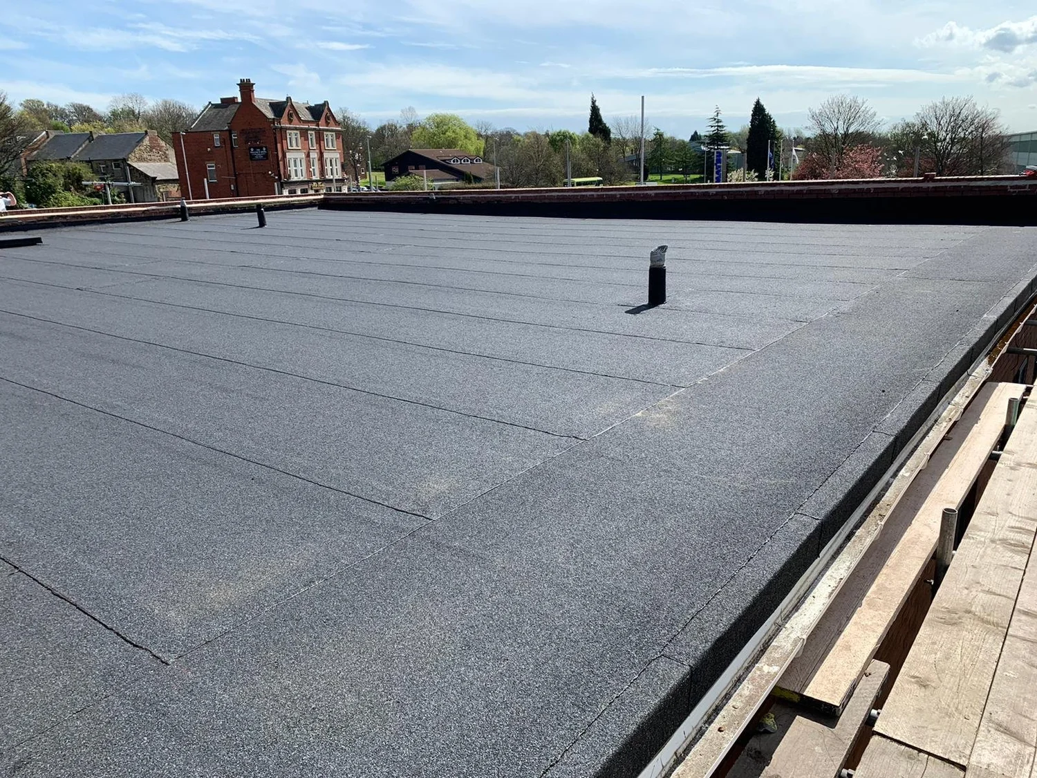 Flat roofing by Gosforth Roofing