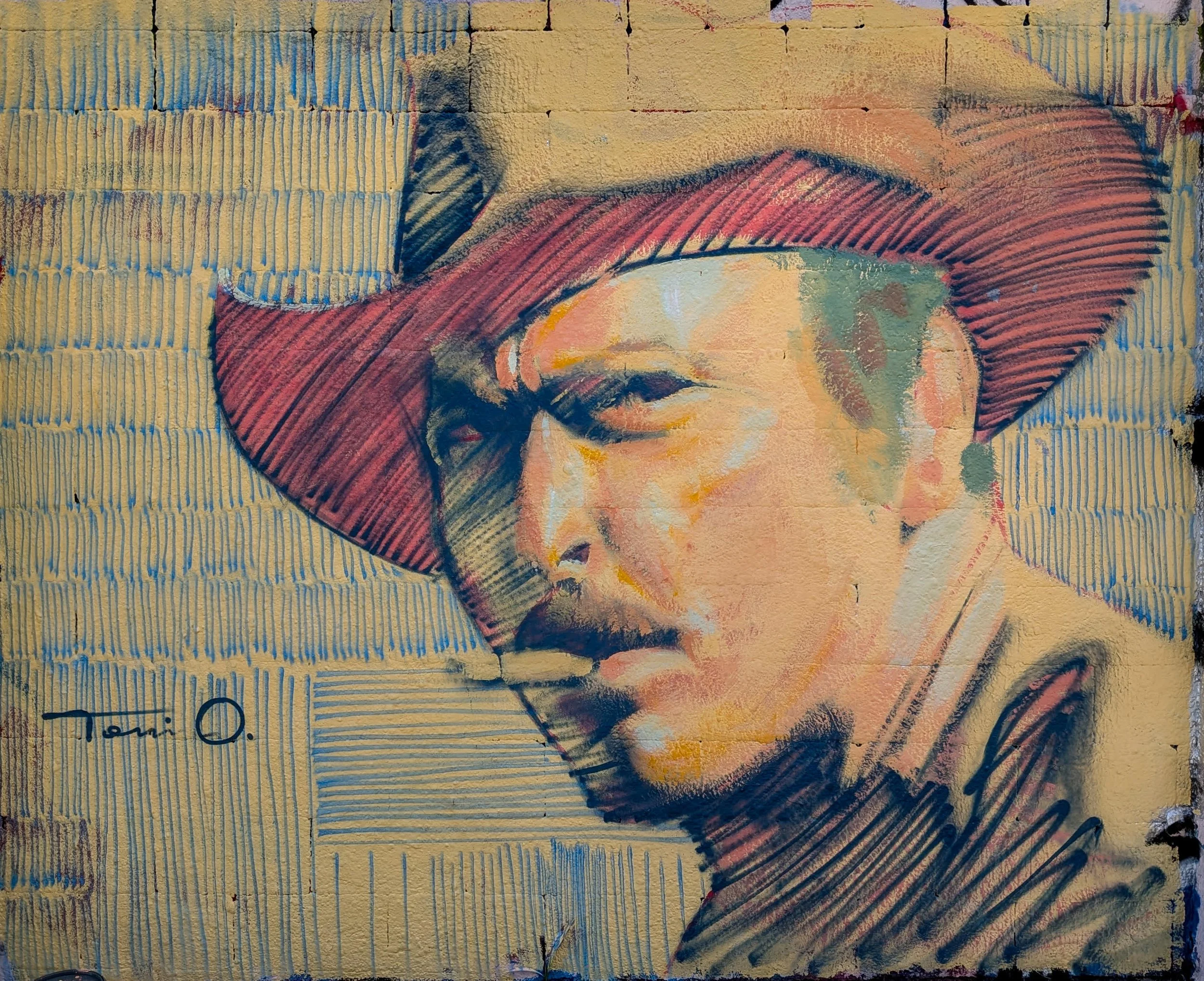 Retrato Lee Van Cleef -
2026 -
Mural -
260 × 240 cm