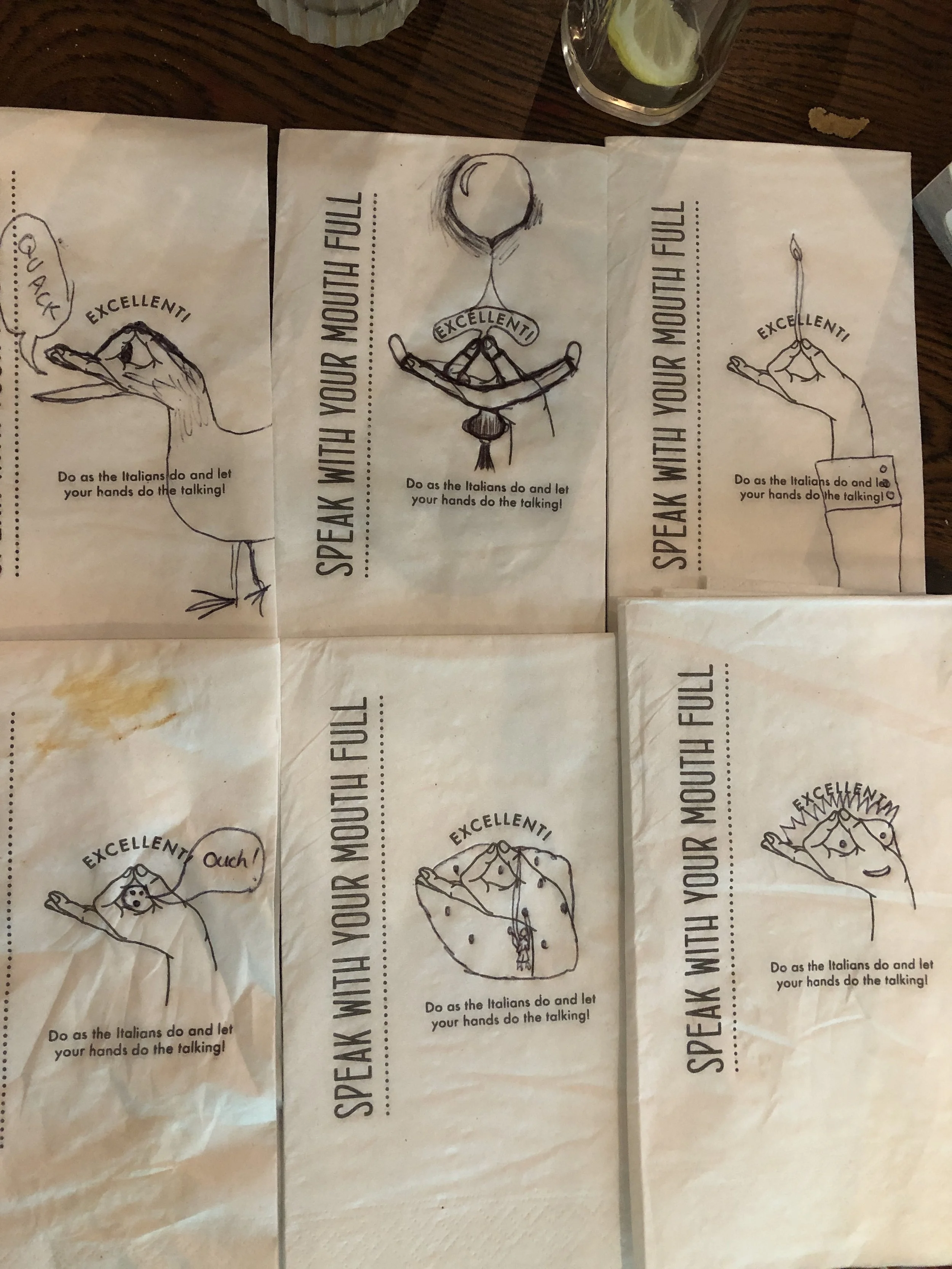 Napkin art