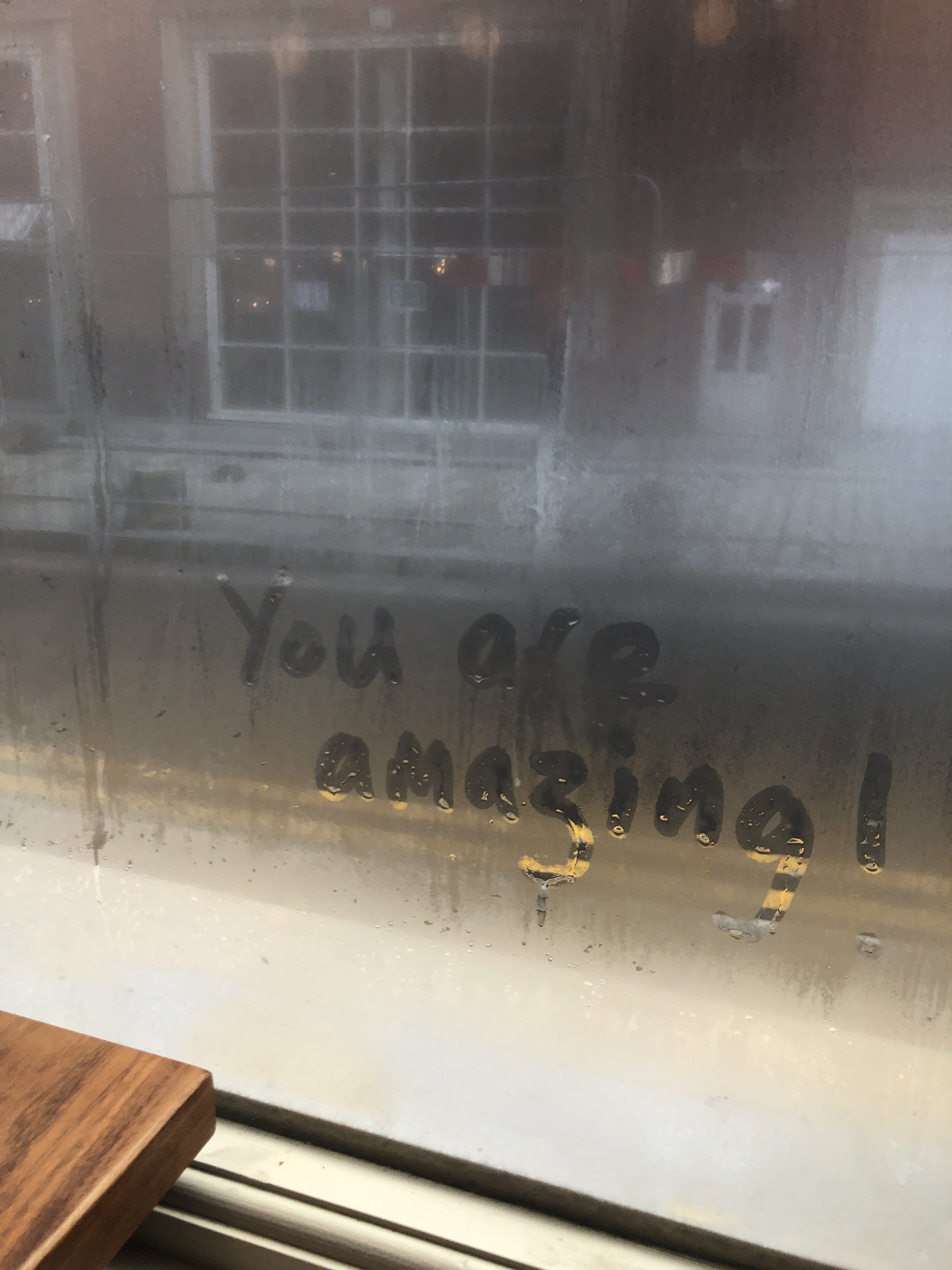Leave an uplifting message for a stranger!