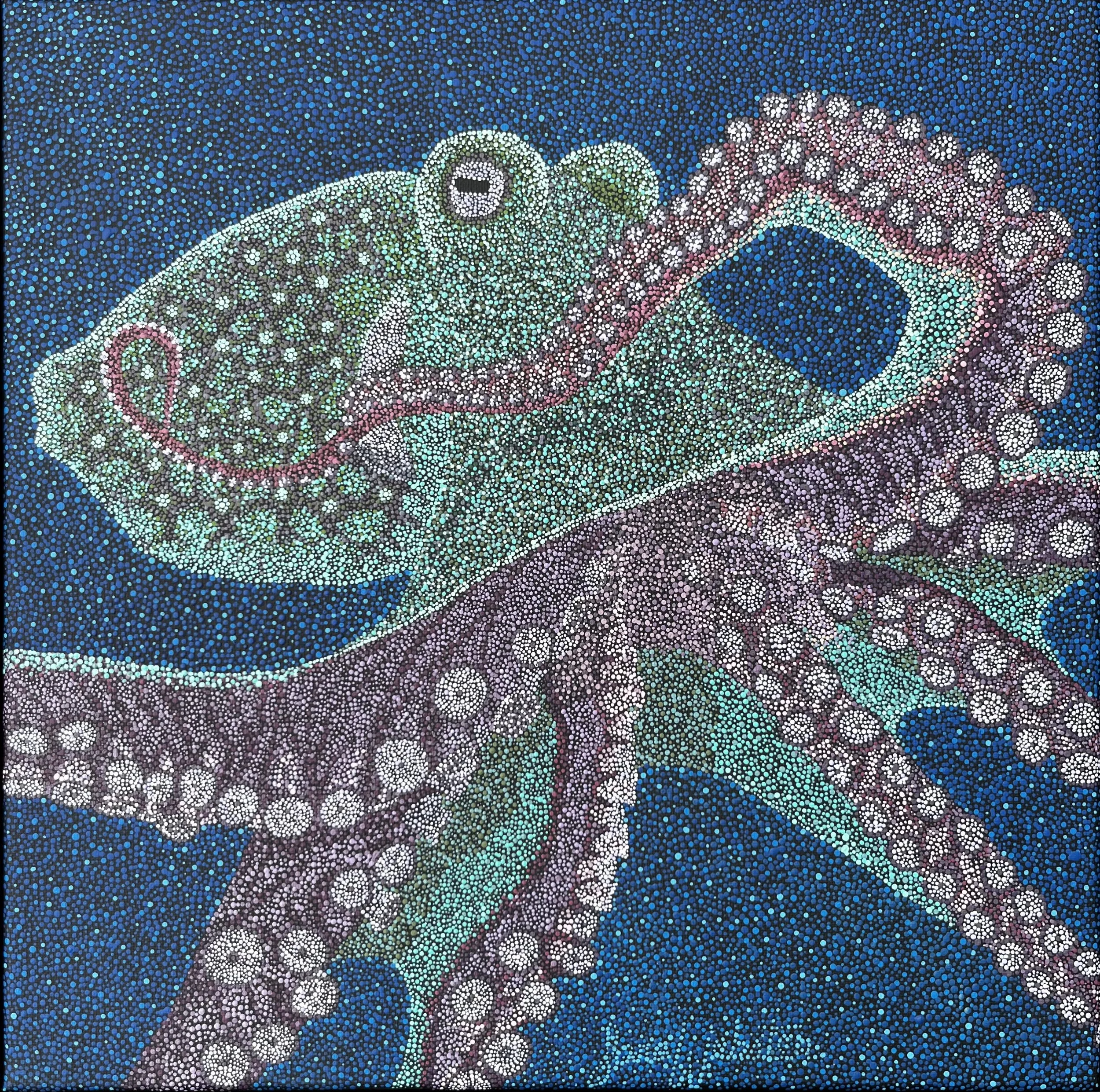 Caribbean Reef Octopus- Original