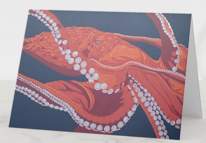 Moody Octo Card