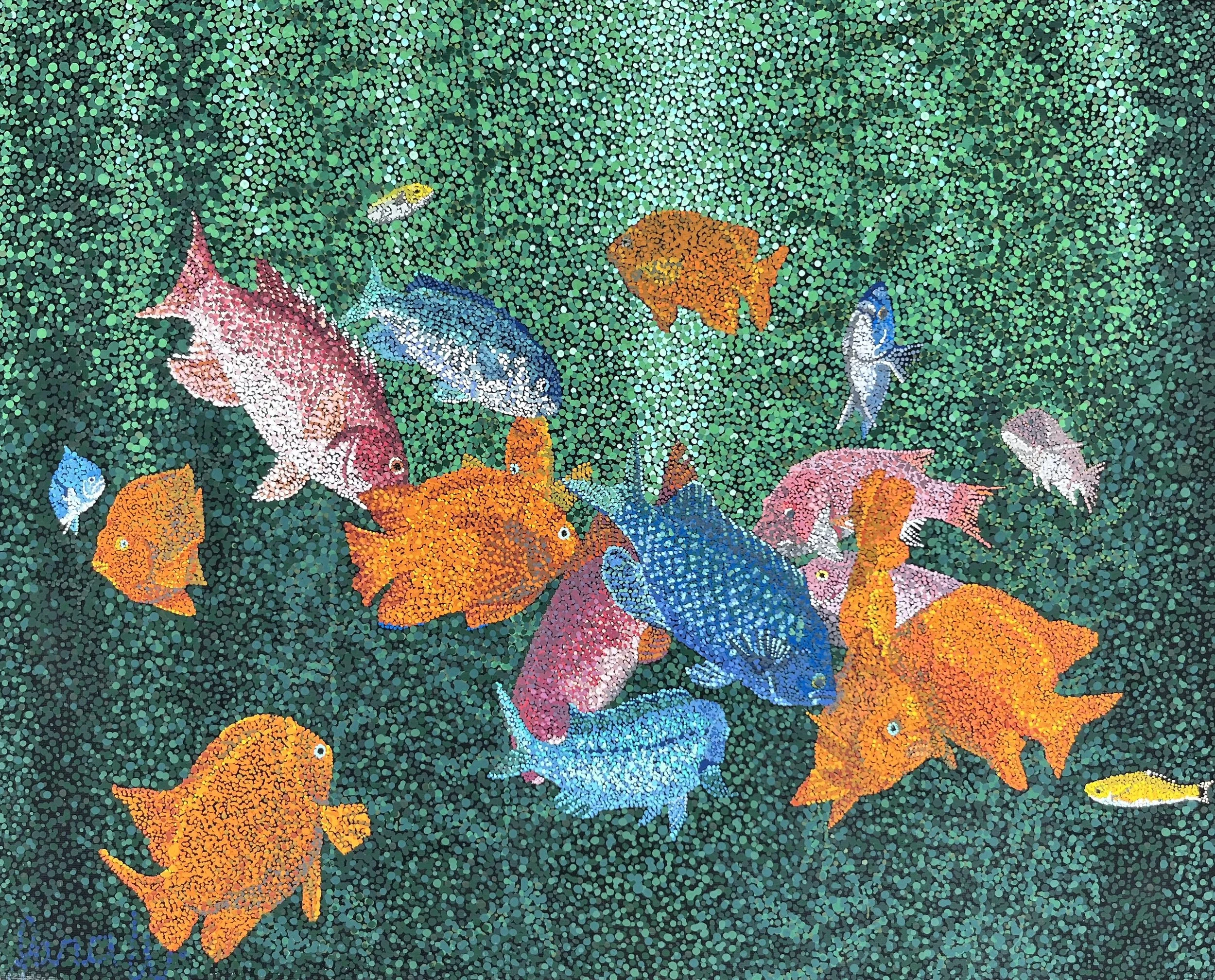 Kelp Forest Gathering Card