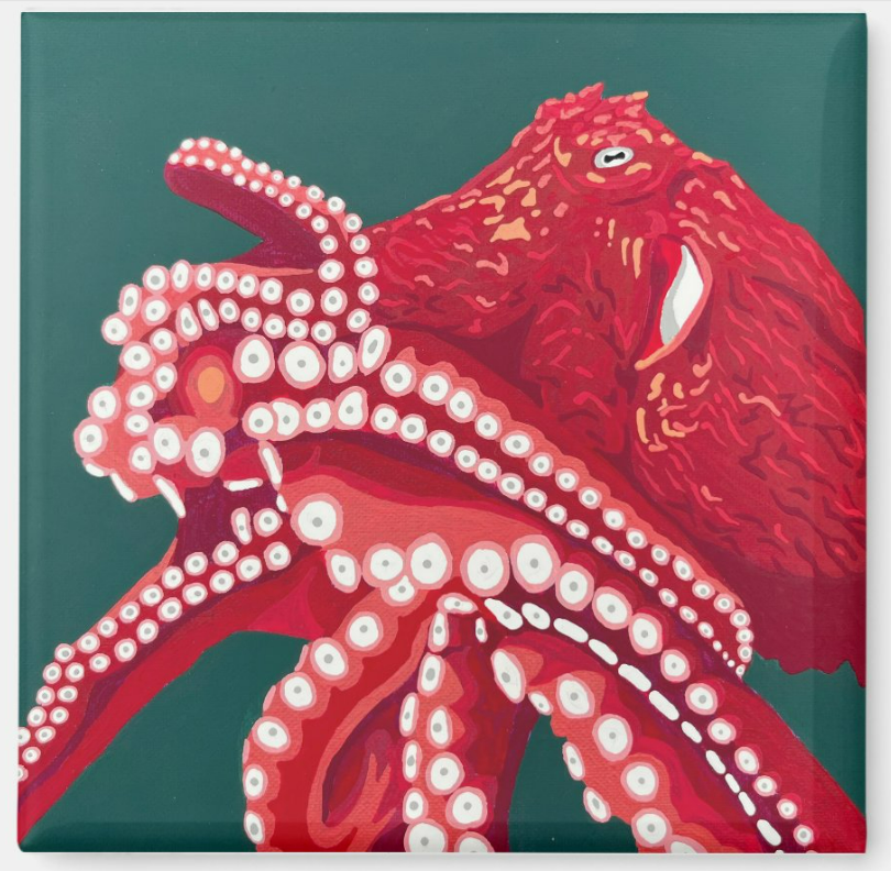 Giant Pacific Octopus Magnet