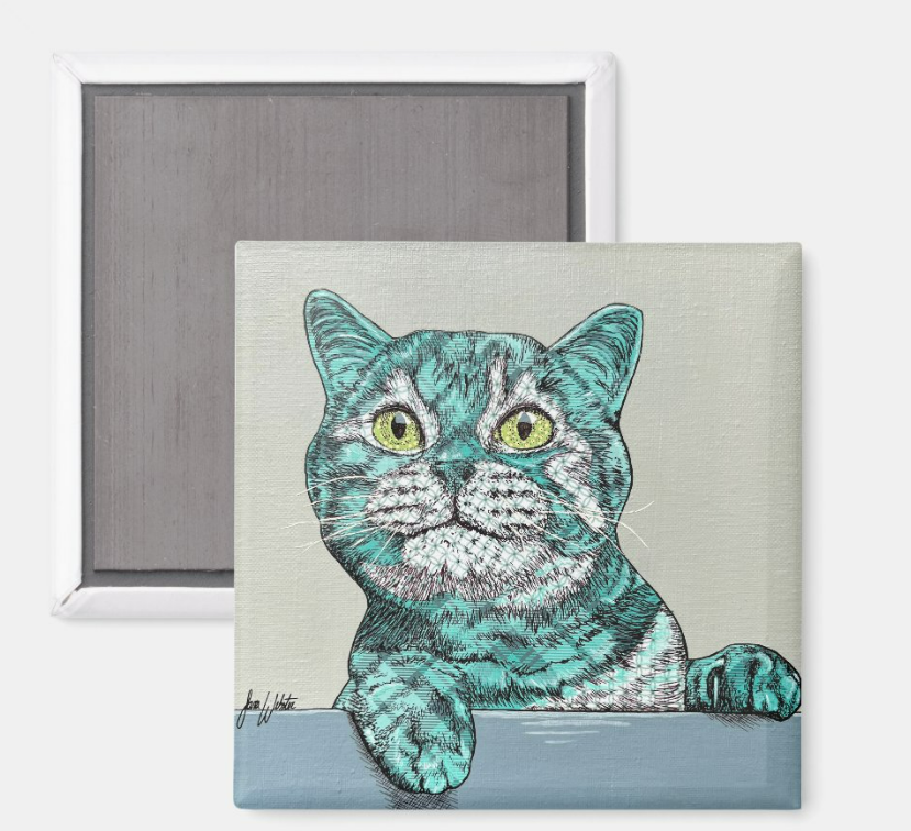 Quizzical Cat Magnet 2.png