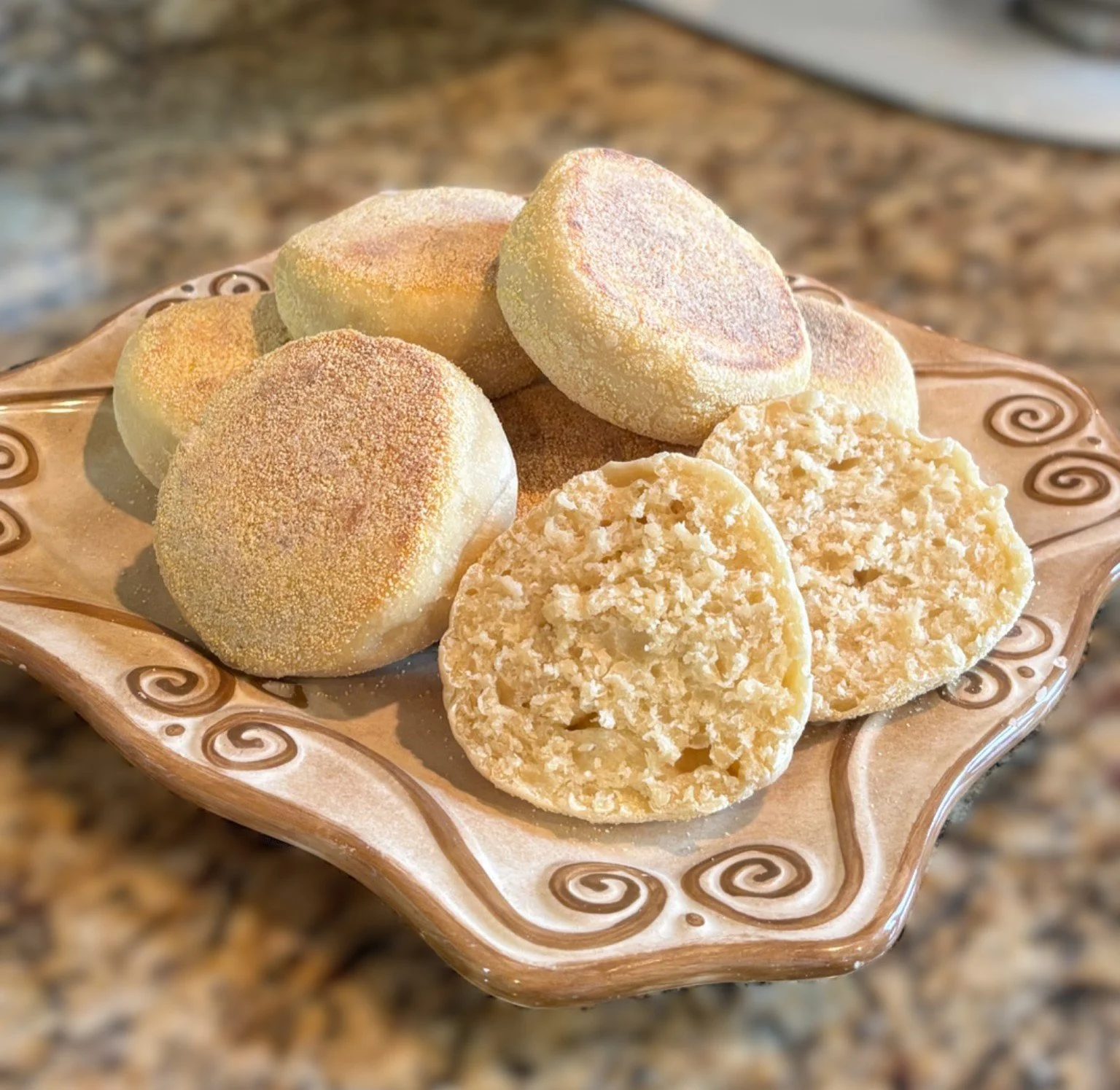 Sourdough English Muffins